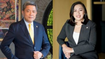 Socrates Alvaro, who will be the Managing Director of Megaworld Hotels & Resorts, and Anna Vergara, who is taking the helm as Managing Director of Megaworld Global Hospitality.