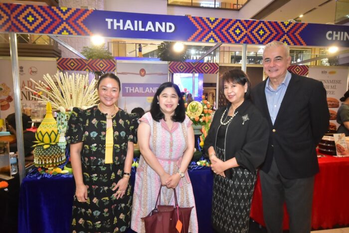 Asia Society Philippines Center Head and Managing Director Ms. Natalie Christine Jorge, Department of Foreign Affairs Undersecretary for Administration Hon. Ma. Theresa Dizon - de Vega, H.E. Makawadee Sumitmor of the Embassy of Thailand, and Asia Society Philippines Co-Vice Chairperson Mr. Fernando Zobel de Ayala