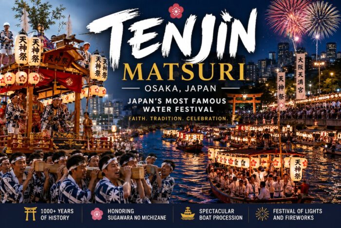 Tenjin Matsuri in Osaka