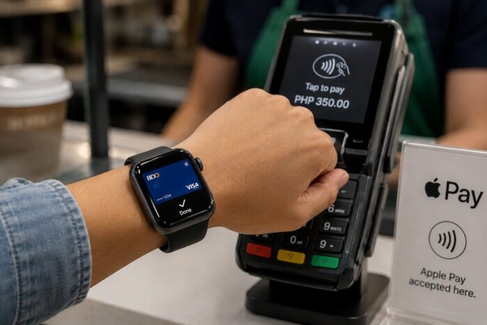 Use Apple Pay for contactless payments on Apple Watch in the Philippines