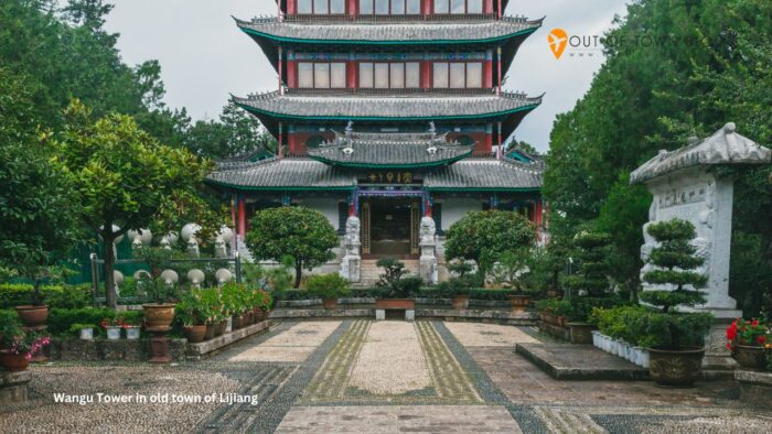 Wangu Tower in old town of Lijiang