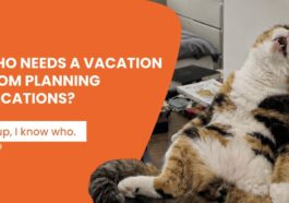 Who needs a vacation from planning vacations?