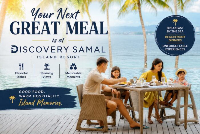 Your Next Great Meal is at Discovery Samal