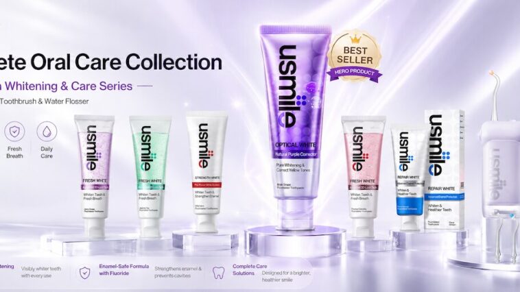 usmile Complete Oral Care Collection