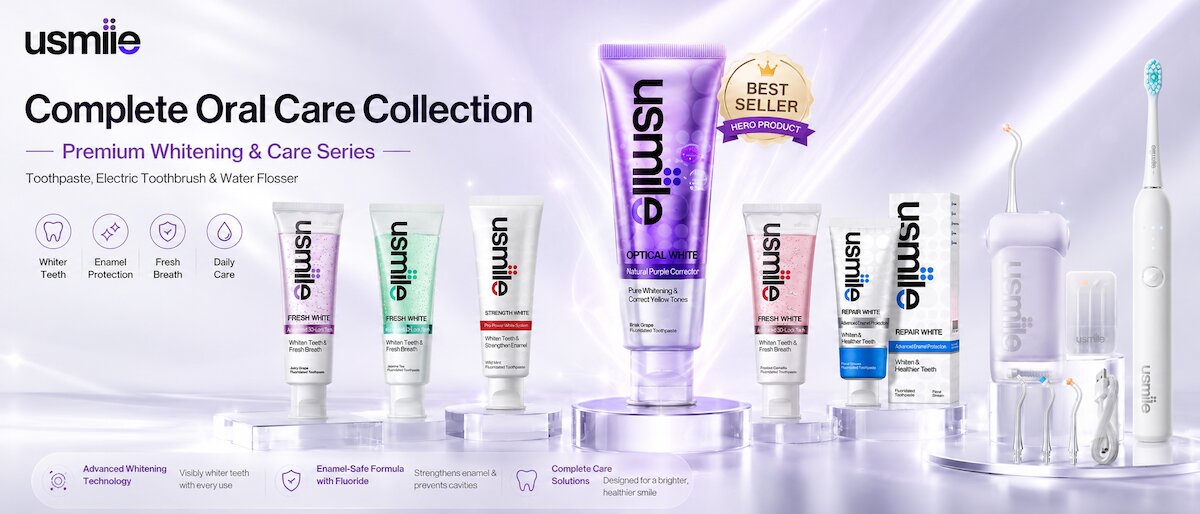 usmile Complete Oral Care Collection