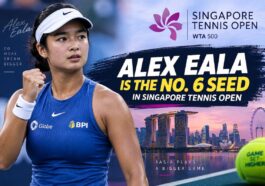 Alex Eala Is the No. 6 Seed in Singapore Tennis Open