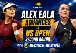 Alex Eala Set to Face Oleksandra Oliynykova in US Open Second Round