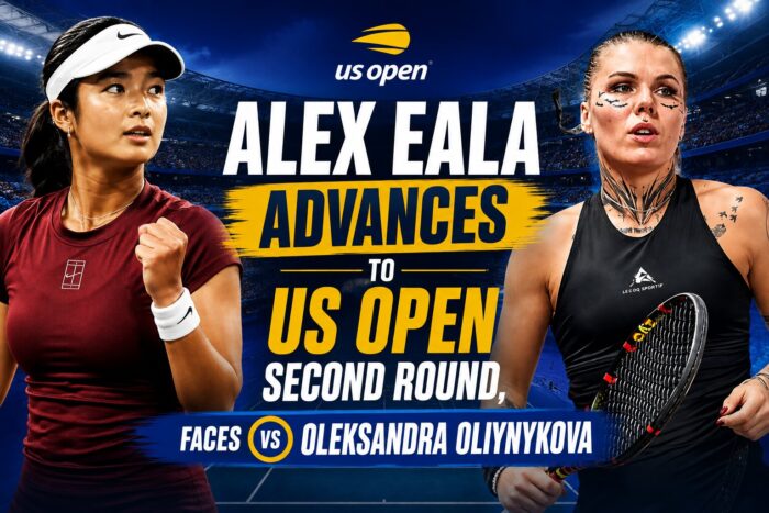 Alex Eala Set to Face Oleksandra Oliynykova in US Open Second Round
