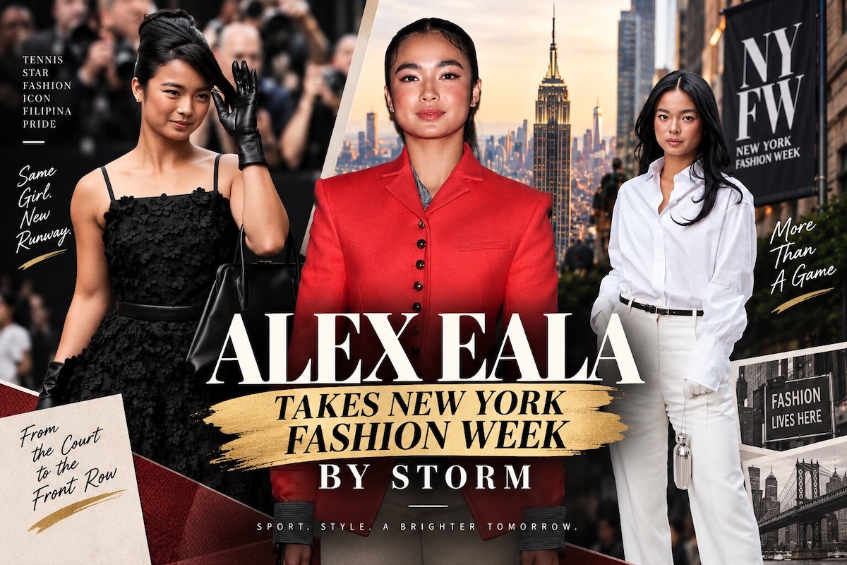 Alex Eala Takes New York Fashion Week by Storm — And the Fashion World Is Taking Notice