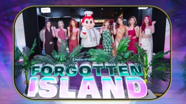 BINI and Jollibee at the Forgotten Island screening