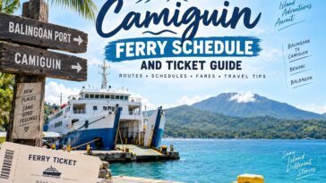 Camiguin Ferry Schedule and Ticket Guide