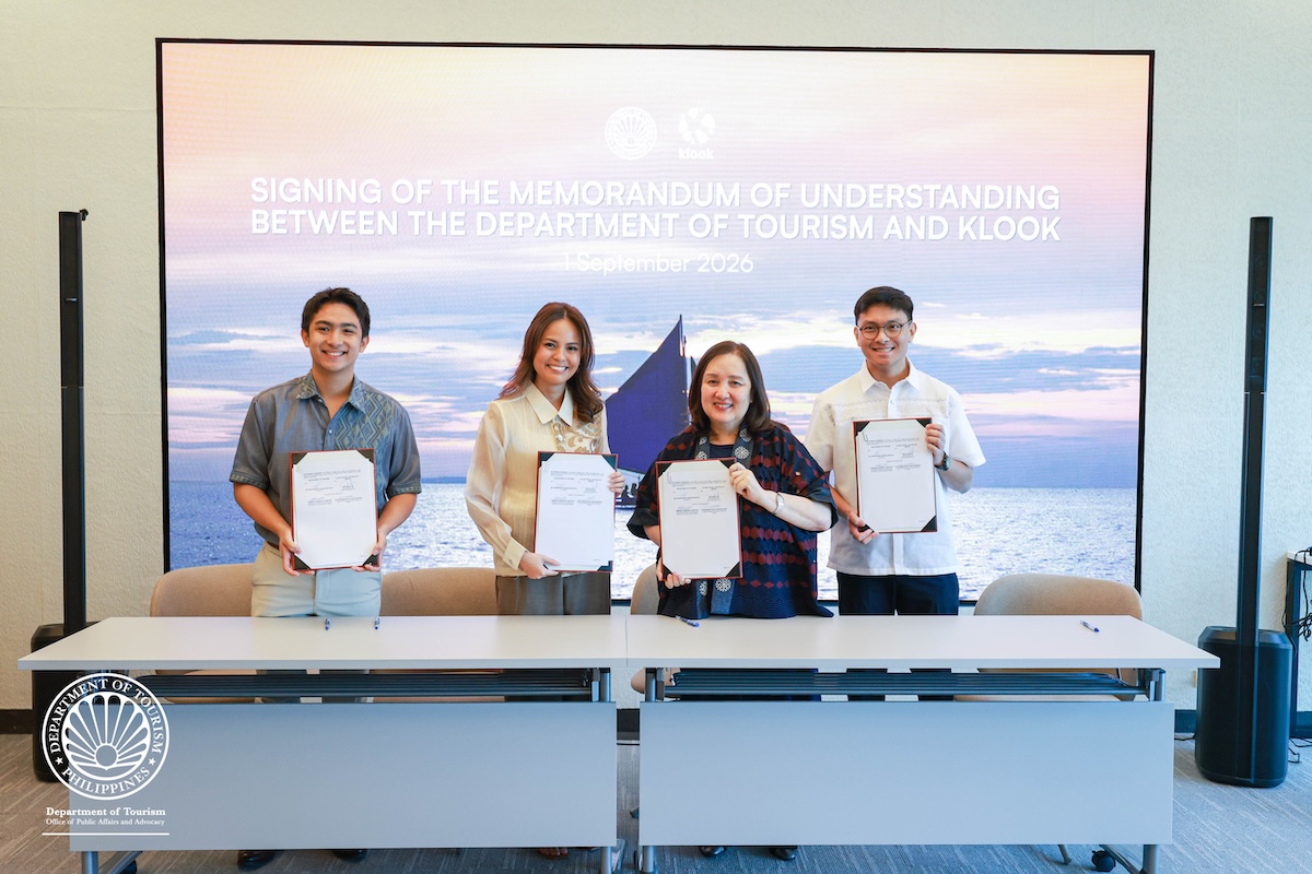 DOT and Klook Renew Partnership to Boost Domestic Travel and Bring Philippine Experiences to the World