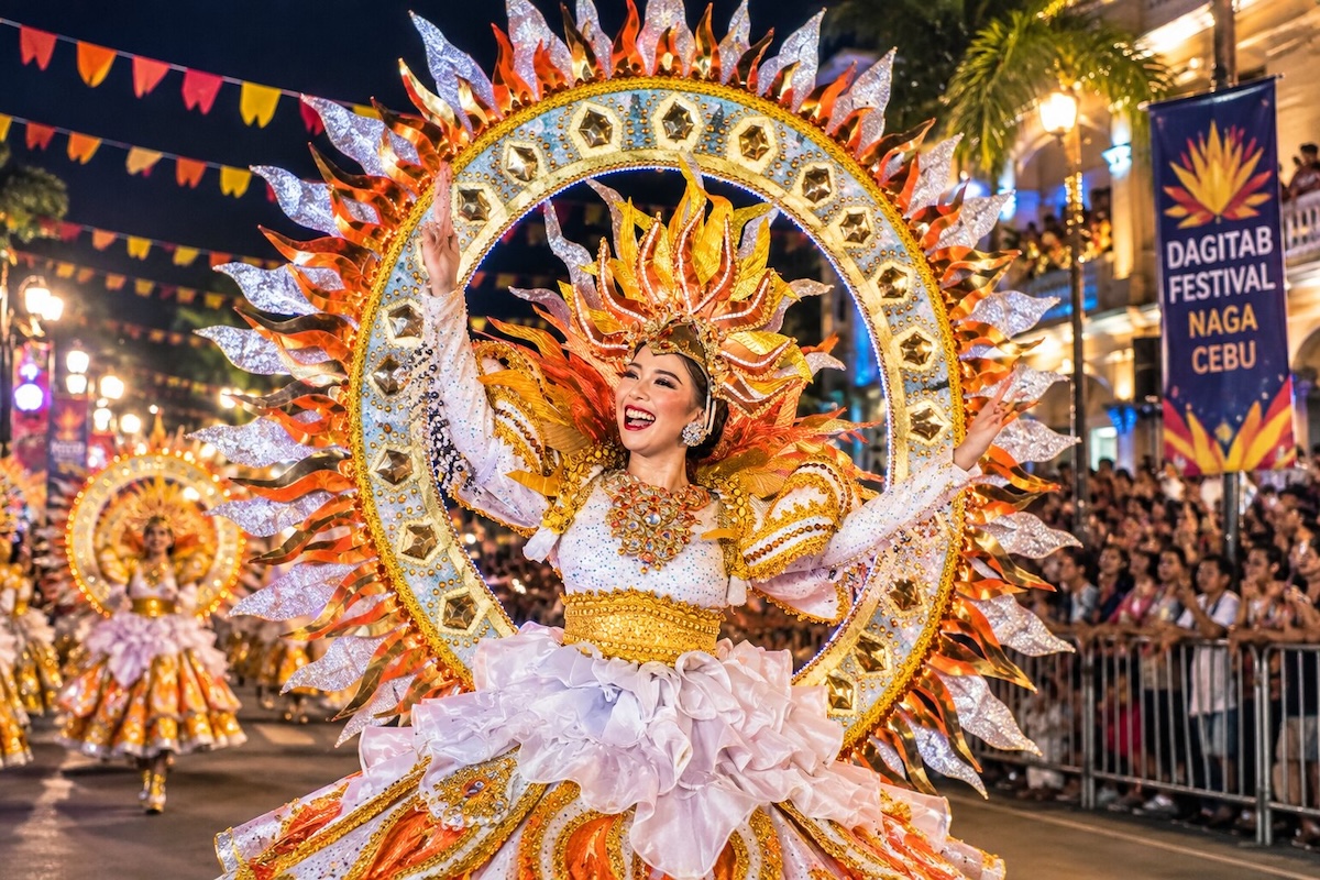 Dagitab Festival in Naga, Cebu