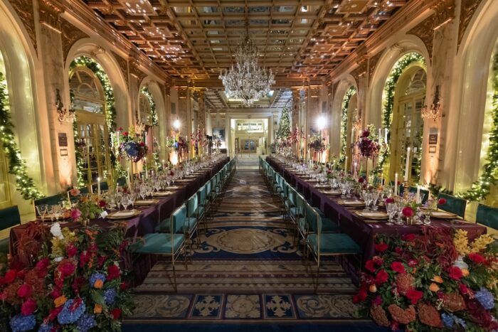 Holiday Bacchanal Dinner photo via Fairmont