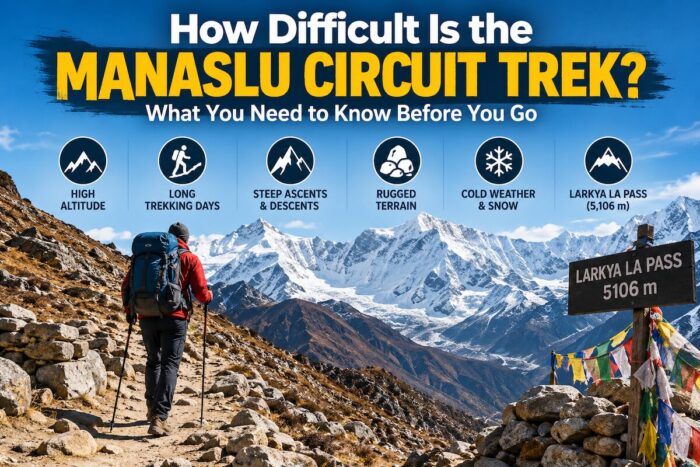 How Difficult Is the Manaslu Circuit Trek?