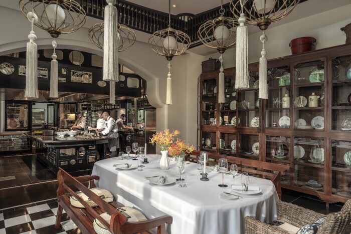 An intimate dining experience at La Maison 1888