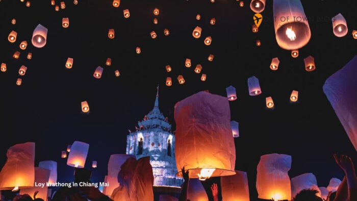 Loy Krathong in Chiang Mai