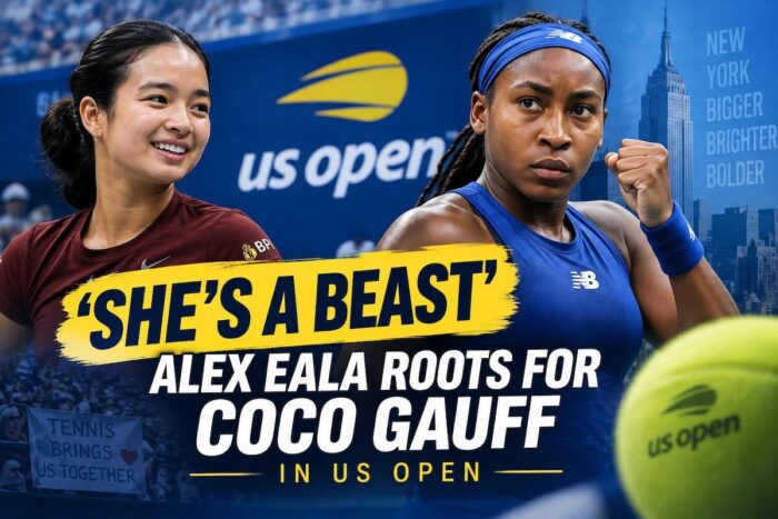 'She’s a beast': Alex Eala roots for Coco Gauff in US Open