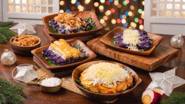 Simbang Gabi Favorites featuring Puto Bumbong and Bibingka.
