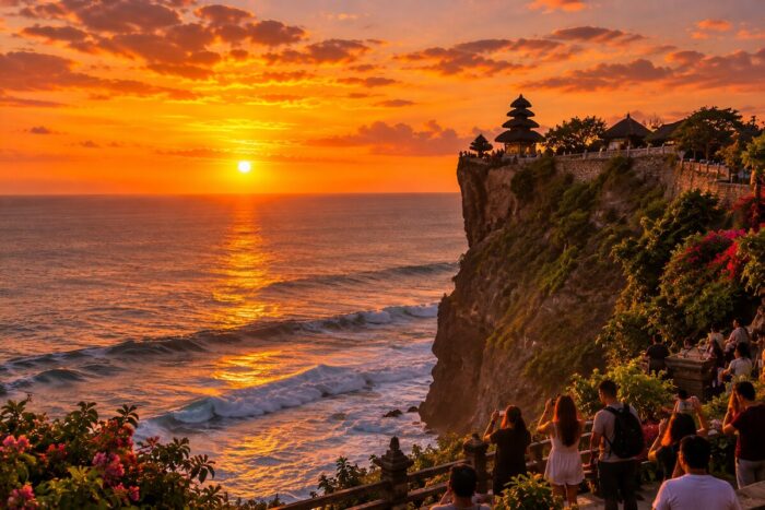 Sunset at Uluwatu