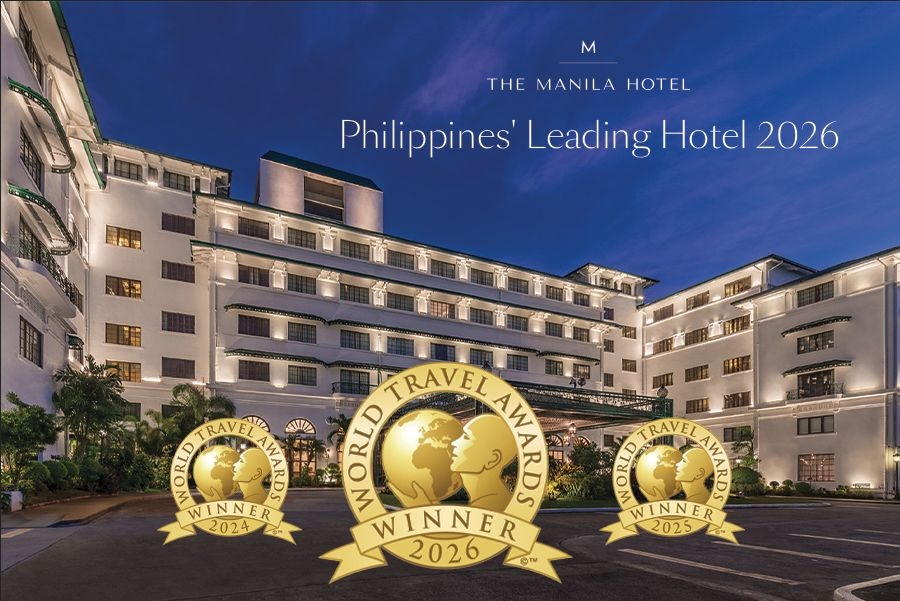 The Manila Hotel Wins Philippines’ Leading Hotel Award for the Third Consecutive Year