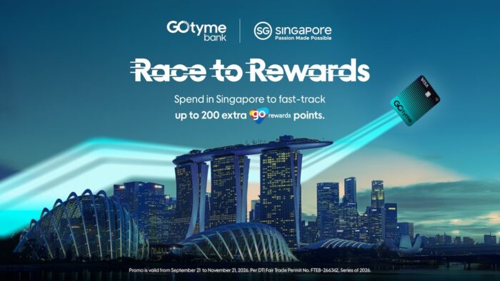 The Singapore Tourism Board and GoTyme Bank partner to make Singapore trips more rewarding for Filipino travellers