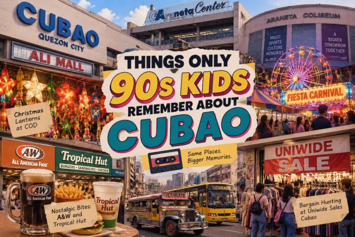 Things Only 90s Kids Remember About Cubao