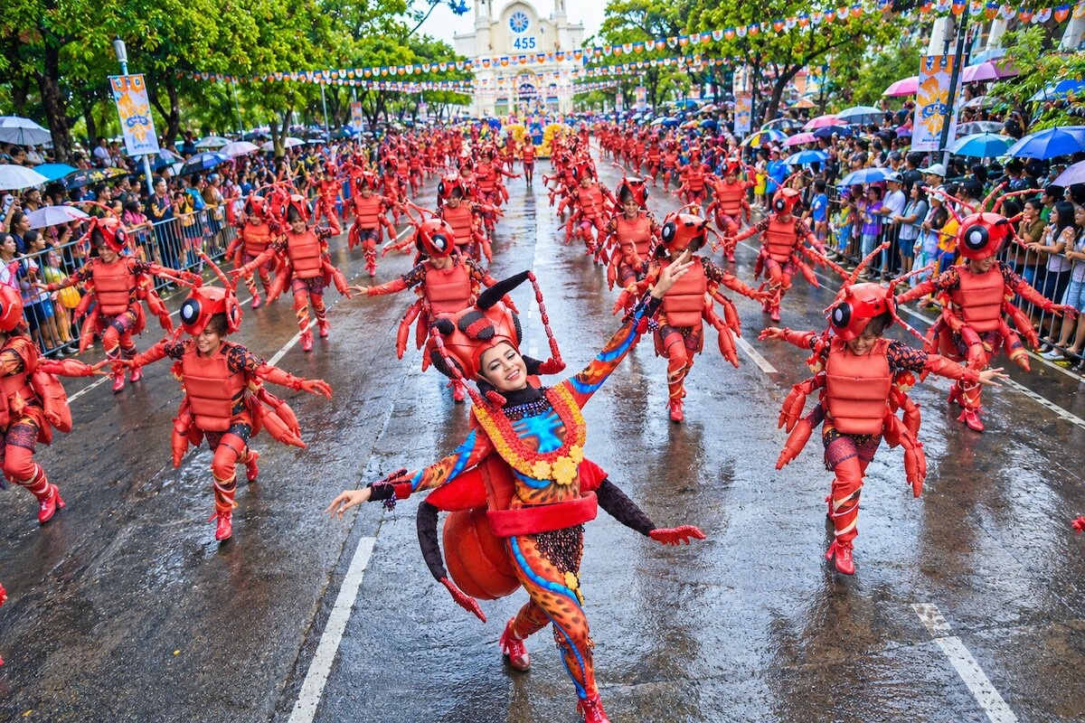 Tostado Festival in Santander, Cebu