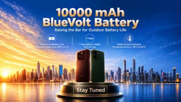 vivo V80 Lite teaser - 10000mAh BlueVolt battery