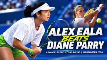 Alex Eala Beats Diane Parry, Advances to the Second Round of Ningbo Open 2026