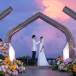 Bridal Fashion Show featuring FIDA designs worn by Shutter Models and Talent Management at the Ceremony Garden, Mactan Newtown Beach.