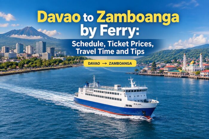 Davao to Zamboanga by Ferry: Schedule, Ticket Prices, Travel Time and Tips