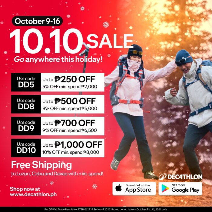 Decathlon Philippines 10.10 Sale