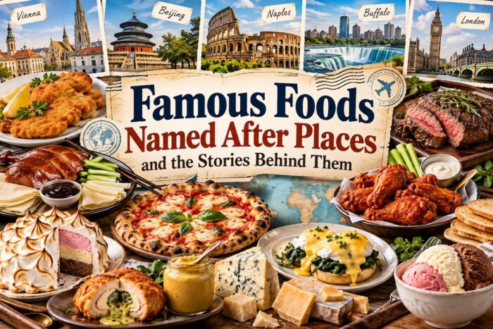 Famous Foods Named After Places and the Stories Behind Them