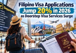 Visa applications by Filipinos rise by 20% in Jan to Aug 2026; doorstep visa service demand sees 58% growth