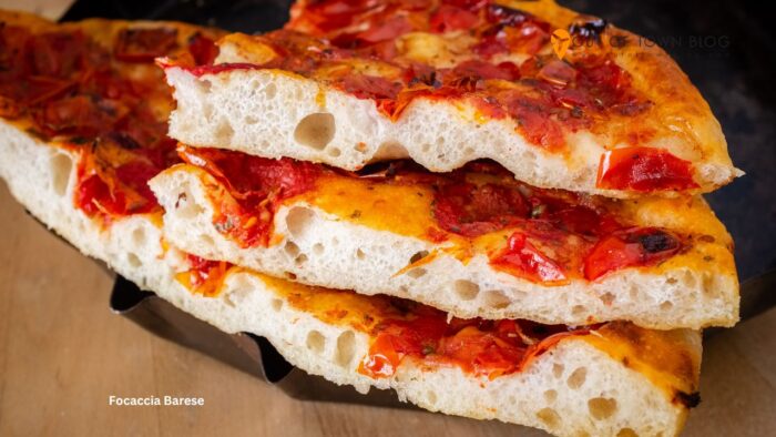 Focaccia Barese from Bari