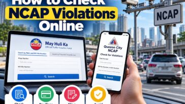 How to Check NCAP Violations Online