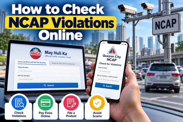 How to Check NCAP Violations Online