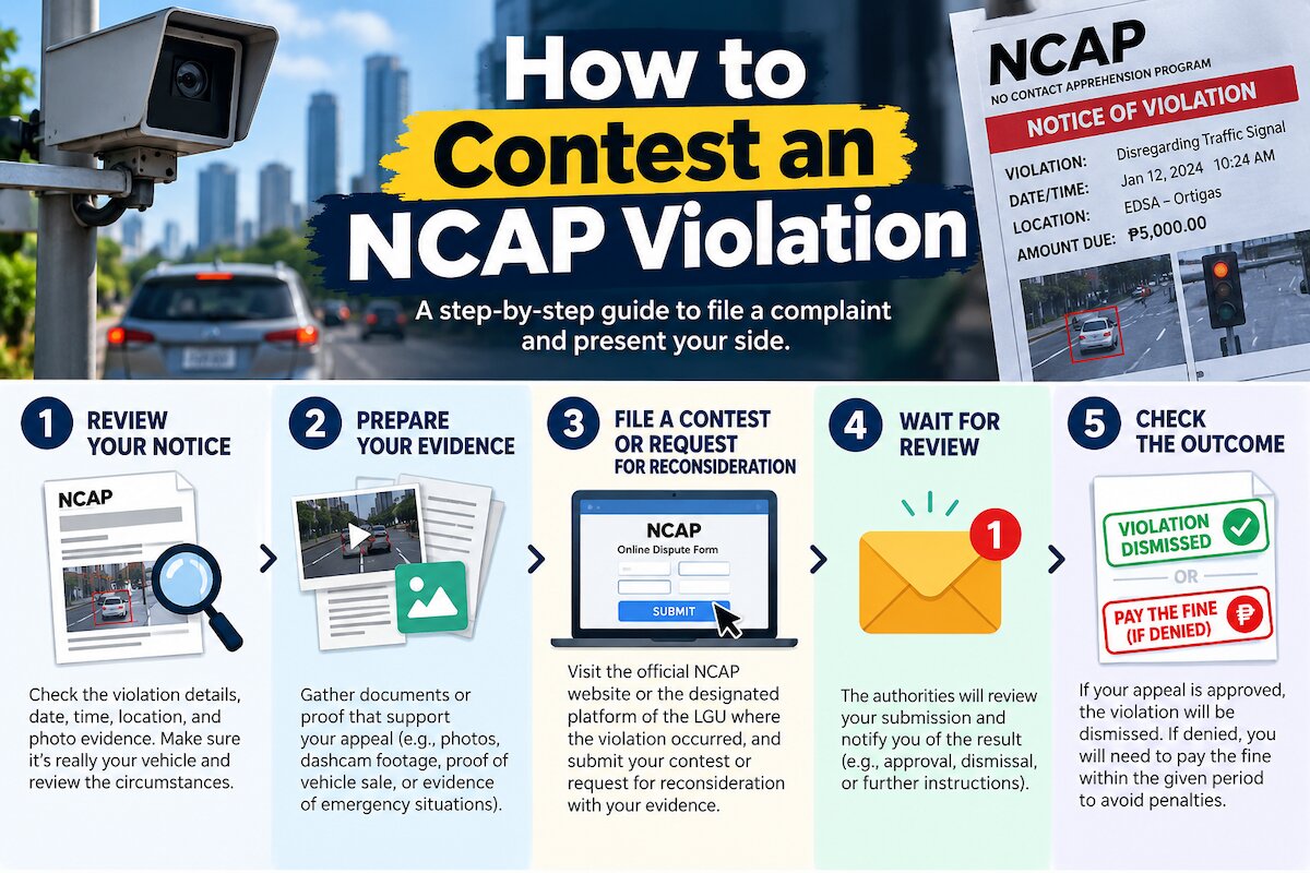 Ncap How to Contest an NCAP Traffic Violation: Appeals, Deadlines, Fines ...