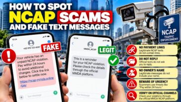 How to Spot NCAP Scams and Fake Text Messages