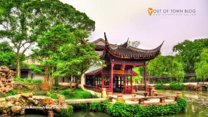 Humble Administrator's Garden or Zhuozheng yuan in Suzhou, China