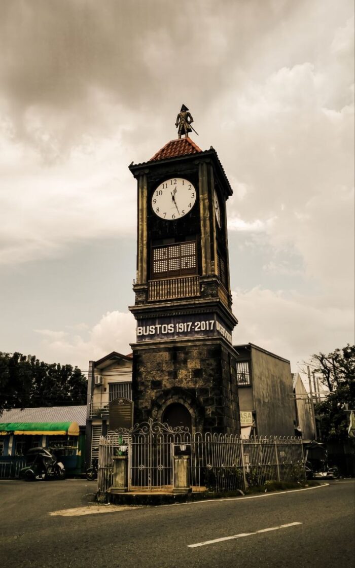 Inaugurated in 2017 to honor Bustos' centennial, the landmark celebrates the town's rich history and cultural heritage.