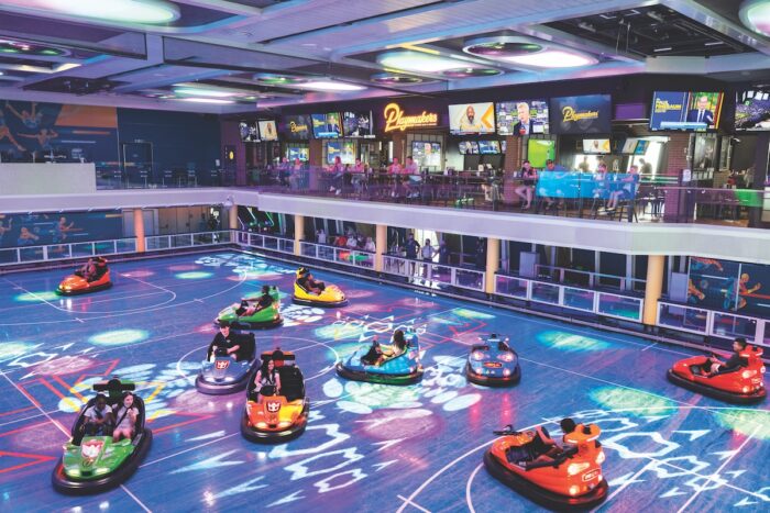 It’s game on for multigenerational families and guests of all ages alike in the next-generation SeaPlex on board Odyssey of the Seas