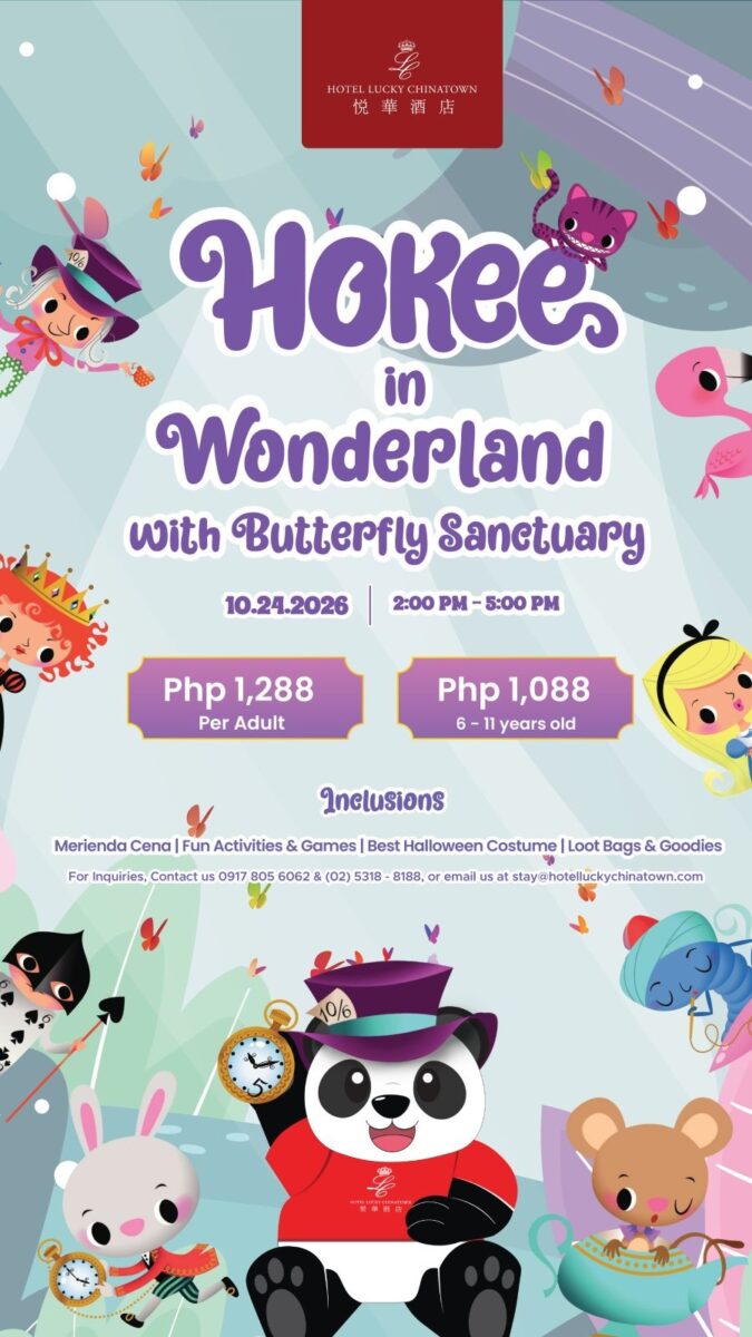 Join Hokee in his adventure in Wonderland this Halloween.