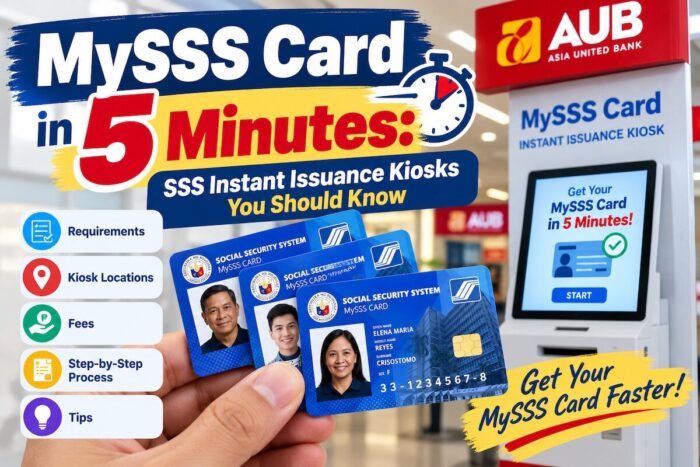 MySSS Card in 5 Minutes