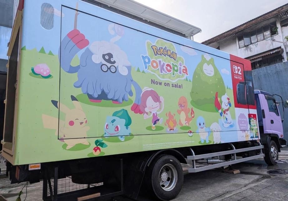 Pokémon Truck Tours Metro Manila With Pokémon Pokopia on Nintendo Switch 2