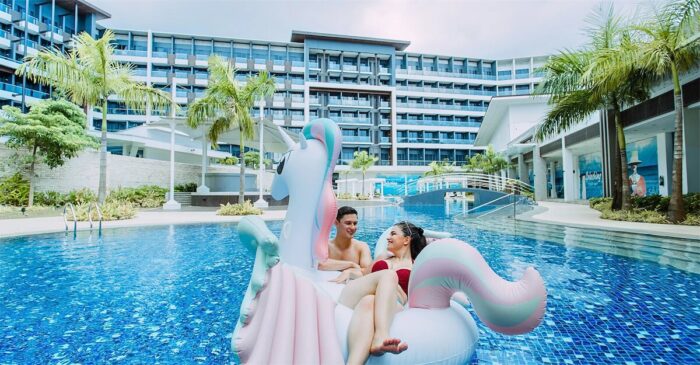 Savoy Hotel Boracay offers vibrant poolside experiences for guests extending their Hallowave 2026 celebration into an island getaway.