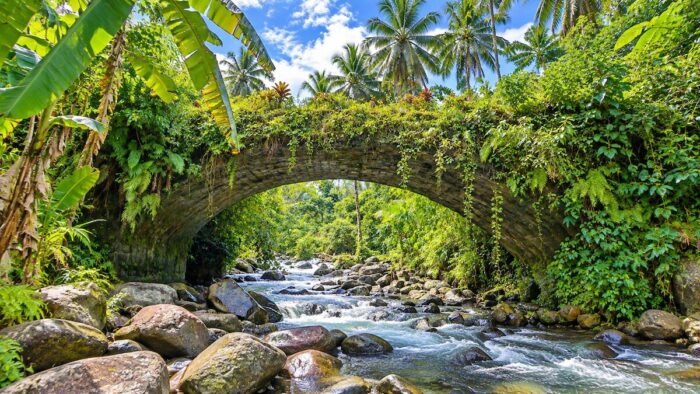 Spanish-era bridge in Sampaloc, quezon