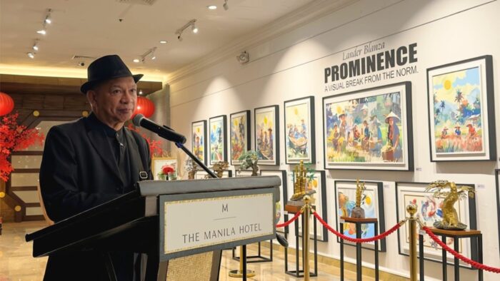 The Manila Hotel’s Art Gallery Showcases Lander Blanza’s “Prominence”