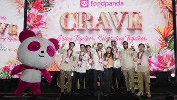 foodpanda executives and merchant partners raise a toast to years of collaboration and shared growth at CRAVE 2026, celebrating the partnerships that continue to shape the local food ecosystem